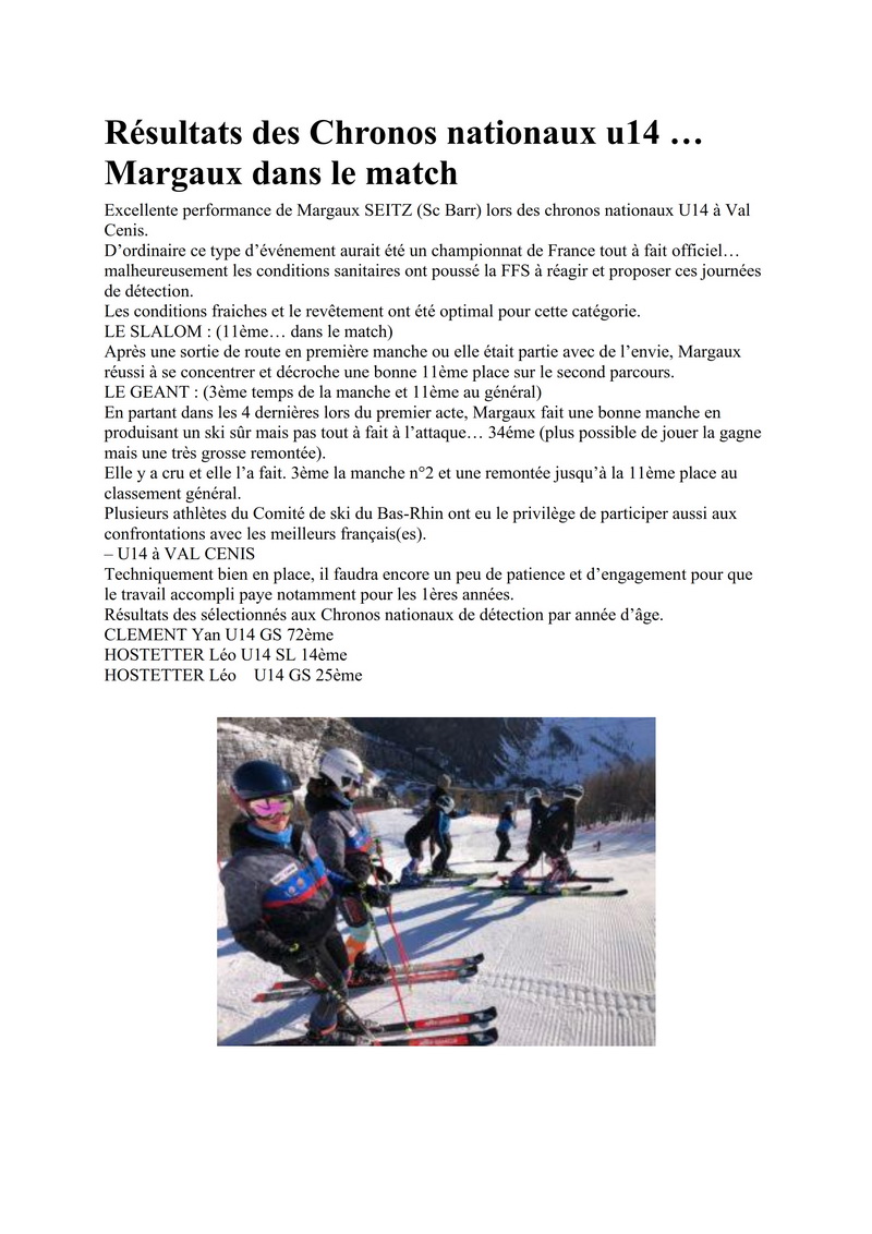 Reesultats des Chronos nationaux u14 001 redimensionner