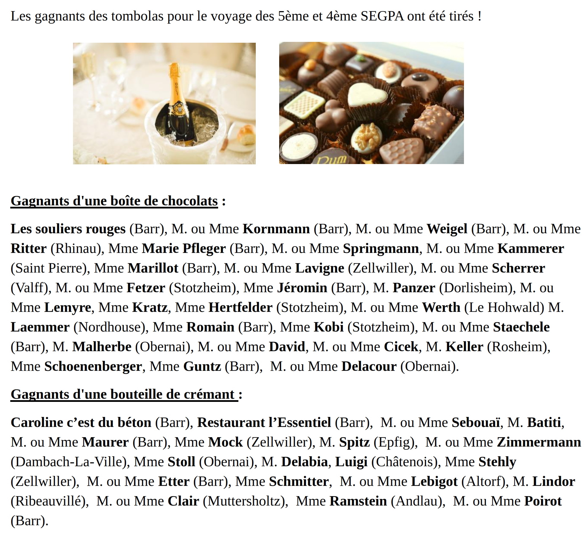 Gagnants tombola 001