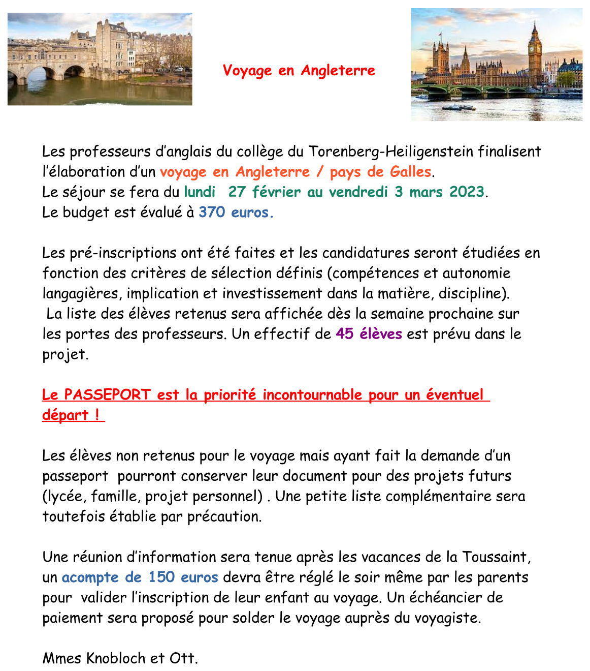 annonce site collège voyage redim last