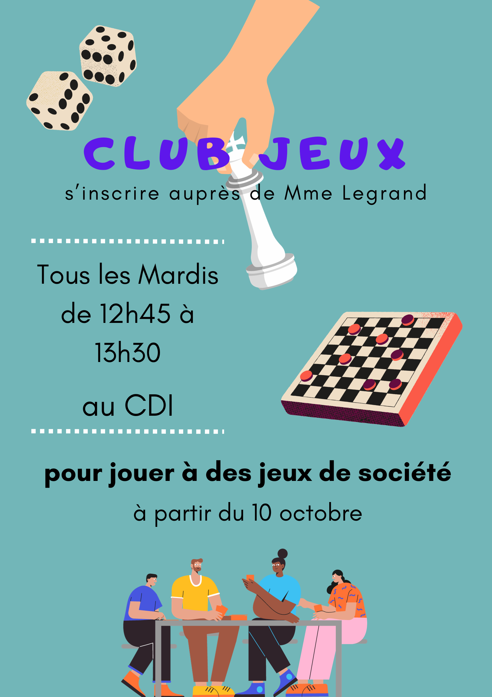 Affiche jeux