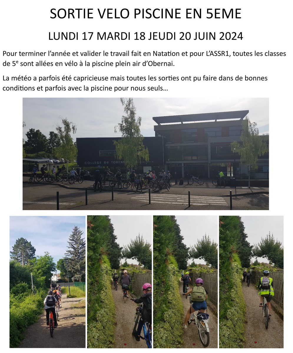 SORTIE VELO PISCINE EN 5EME 2024 001 redimensionner