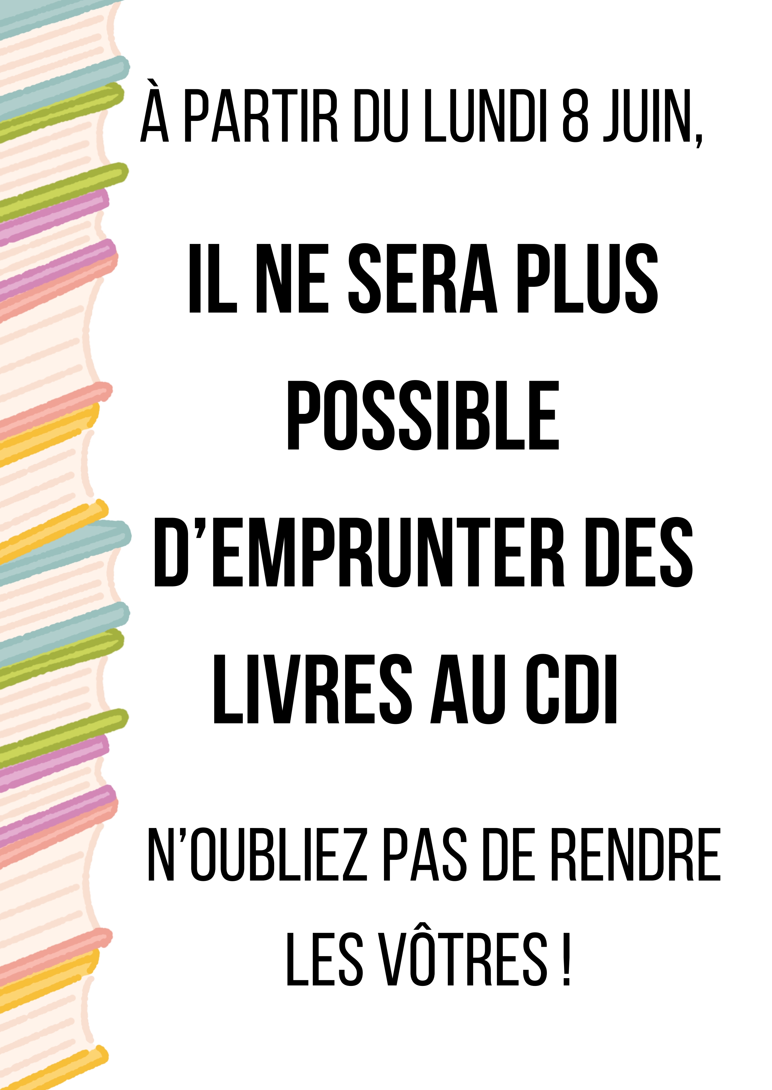 Affiche CDI 001
