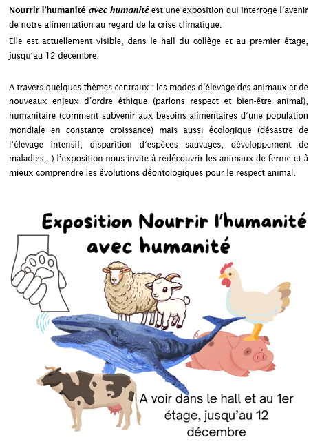 expo nourrir humanité