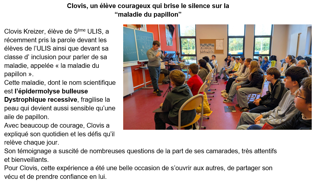 Maladie papillon clovis2025