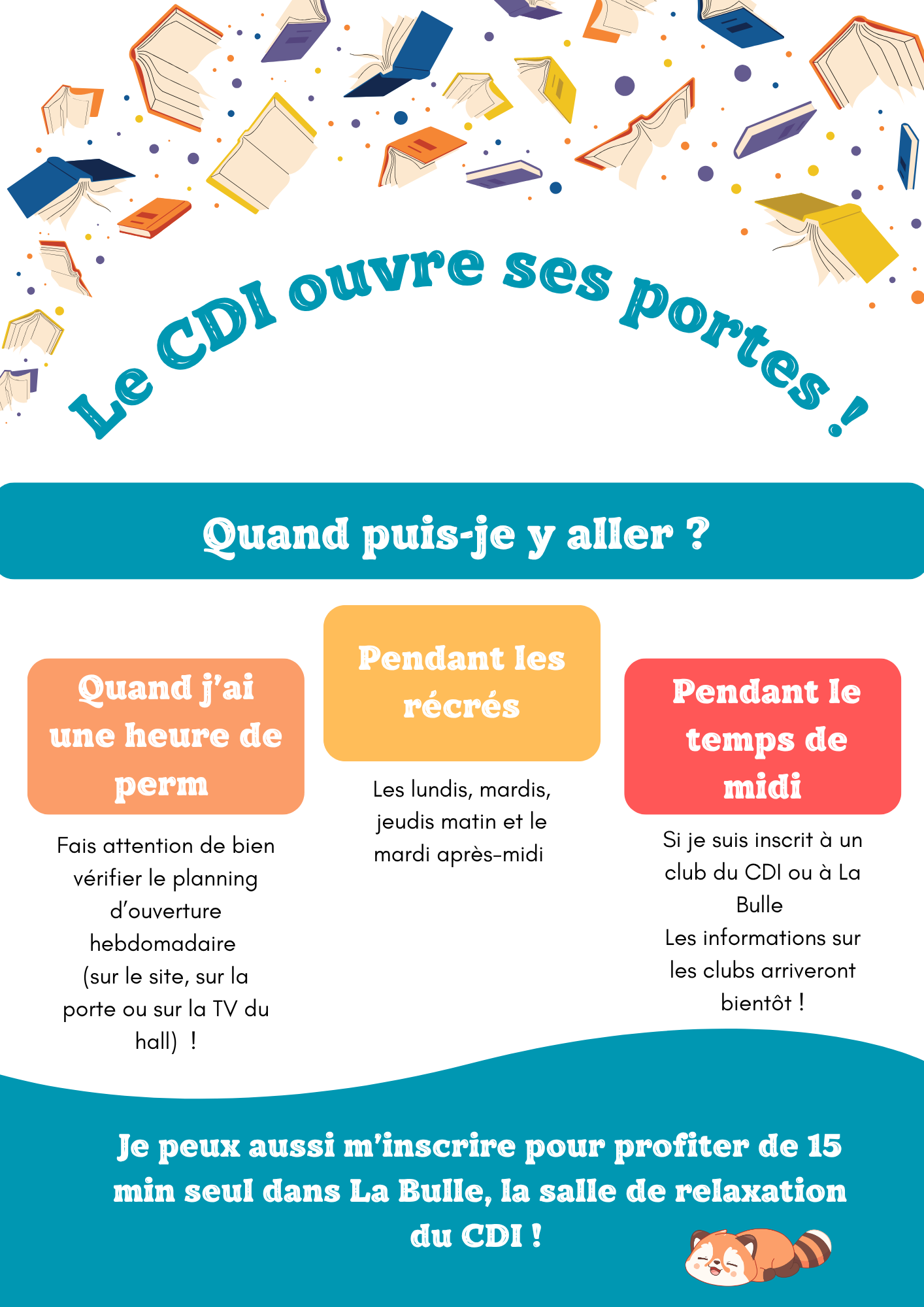 Le CDI ouvre ses portes